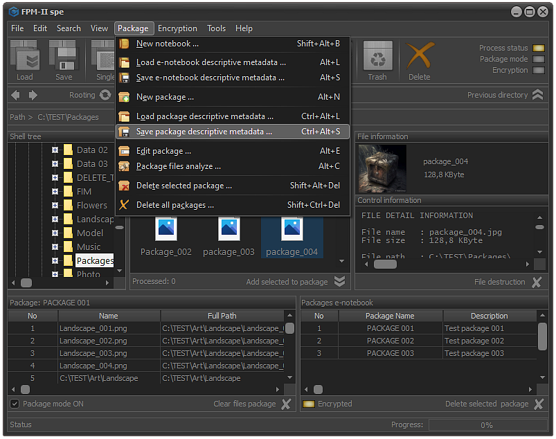 FPS - Encryption settings