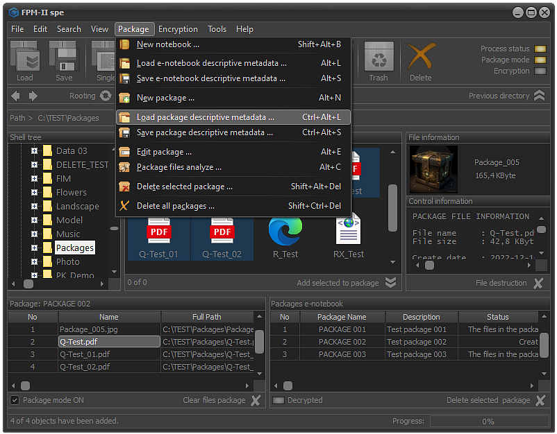 FPS - Encryption settings