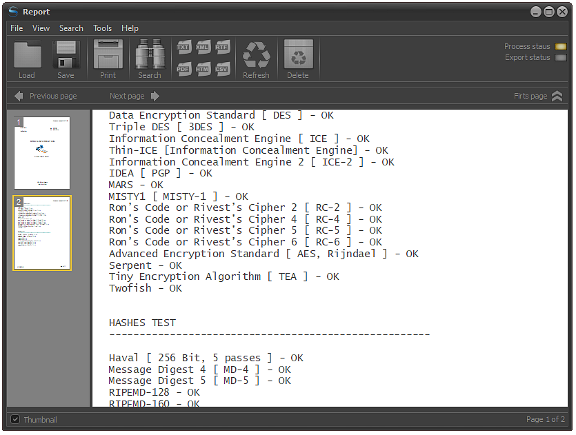 FPS - Cipher algorithm selection